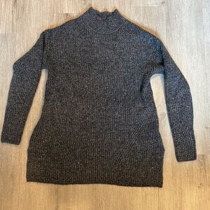 Old Navy Charcoal Ribbed Turtleneck Sweater